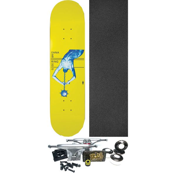 Girl Skateboards Breana Geering Orgasm Addict Skateboard Deck - 8" x 31.5" - Complete Skateboard Bundle